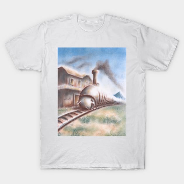 Locomilipede T-Shirt by EderArt